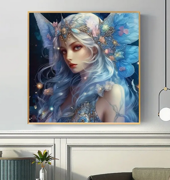Diamond Painting Fee Elfe